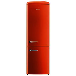 Gorenje ORK193 Freestanding Fridge Freezer, A+++ Energy Rating, Right-Hand Hinge, 60cm Wide Juicy Orange
